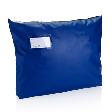 Single Seam Mail Bag with Gusset CG6 T2 Blue